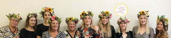 floral crown workshop