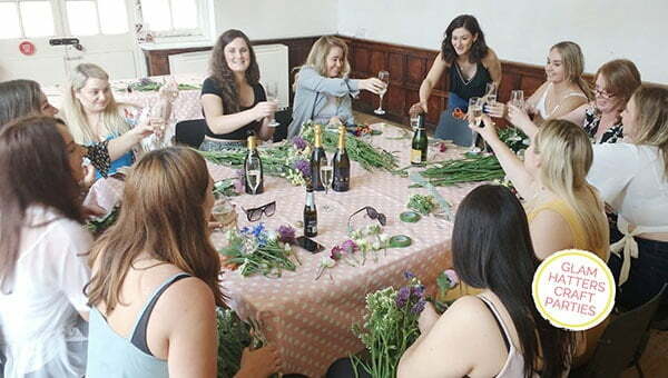 flower crown workshop Yorkshire