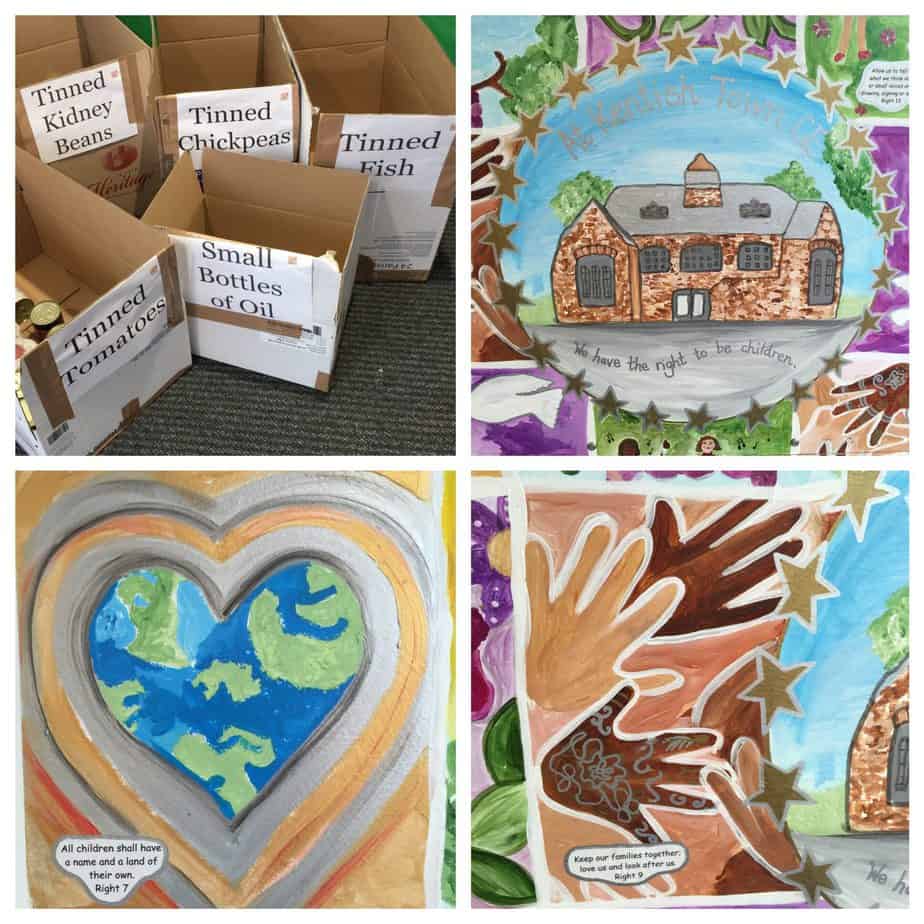 Pictures at Kentish Town Primary School.