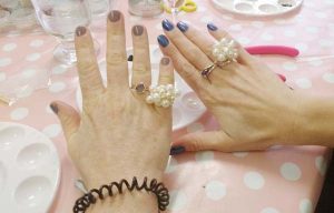 ring making hen party idea