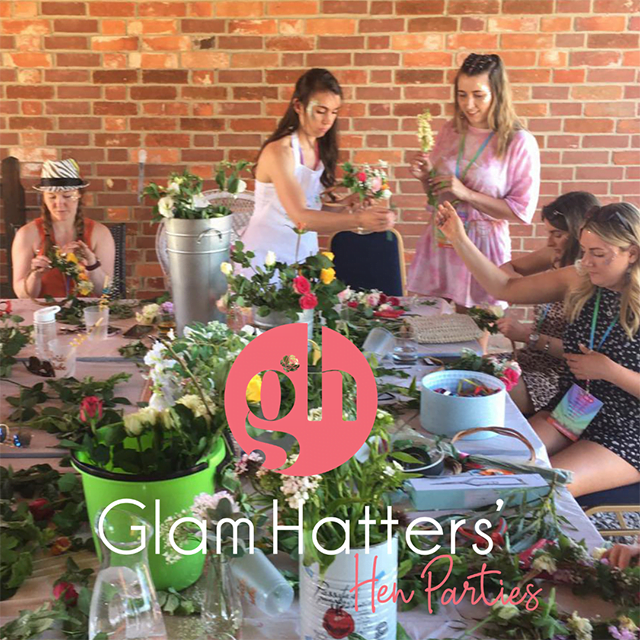 Flower crown workshop in Trowbridge